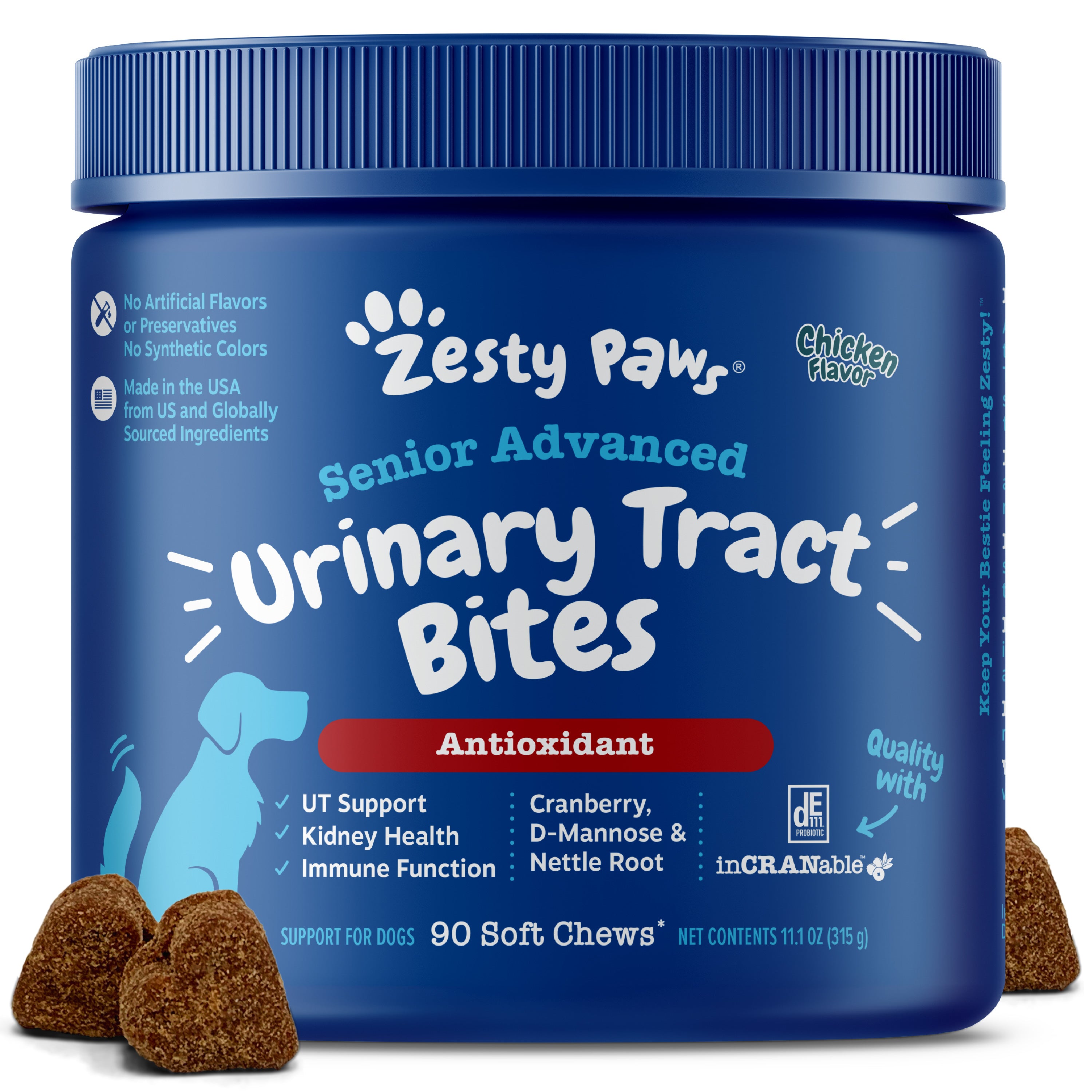 苺　0520-1 Senior Advanced Urinary Tract Bites for Dogs
