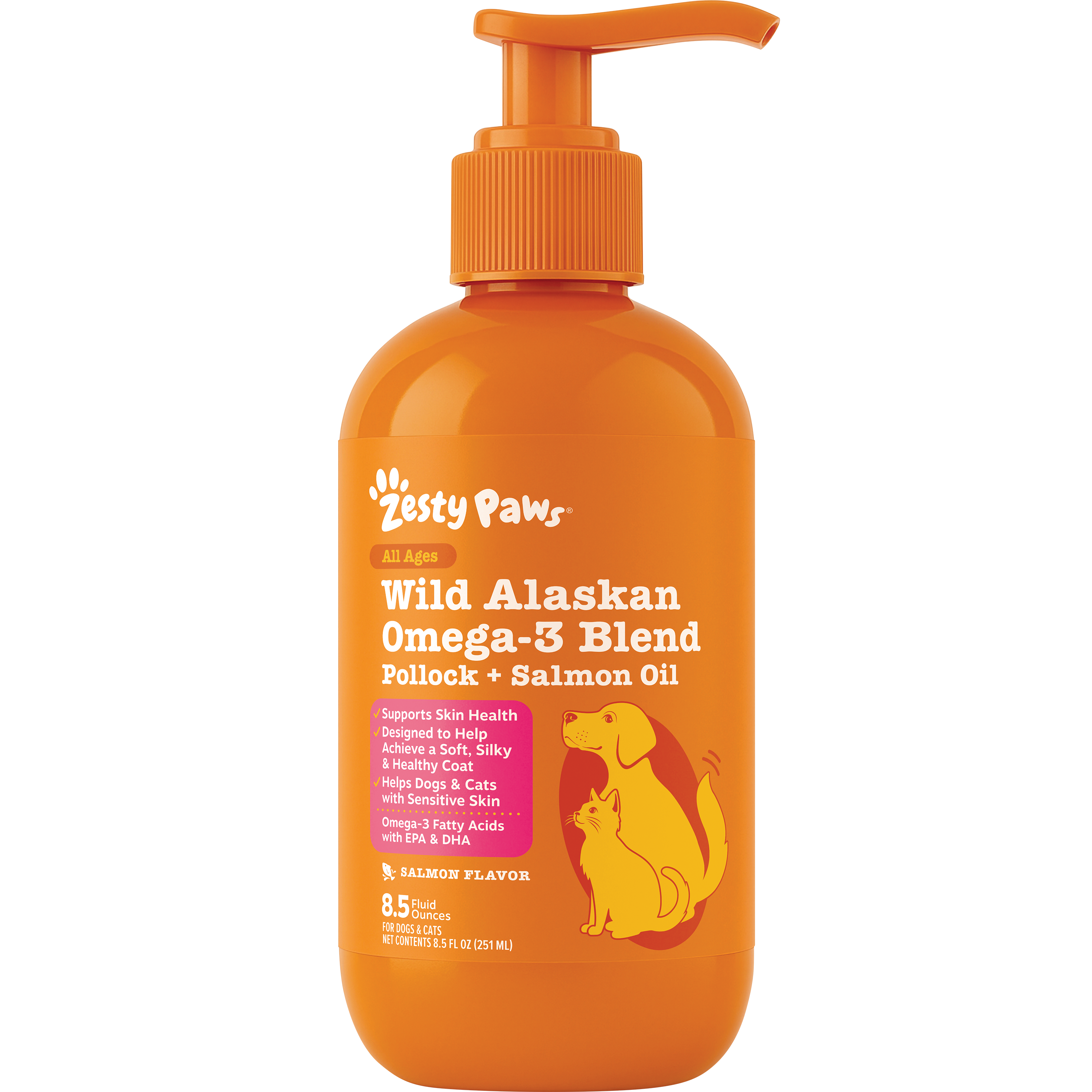 Wild Alaskan Omega-3 Blend Pollock + Salmon Oil