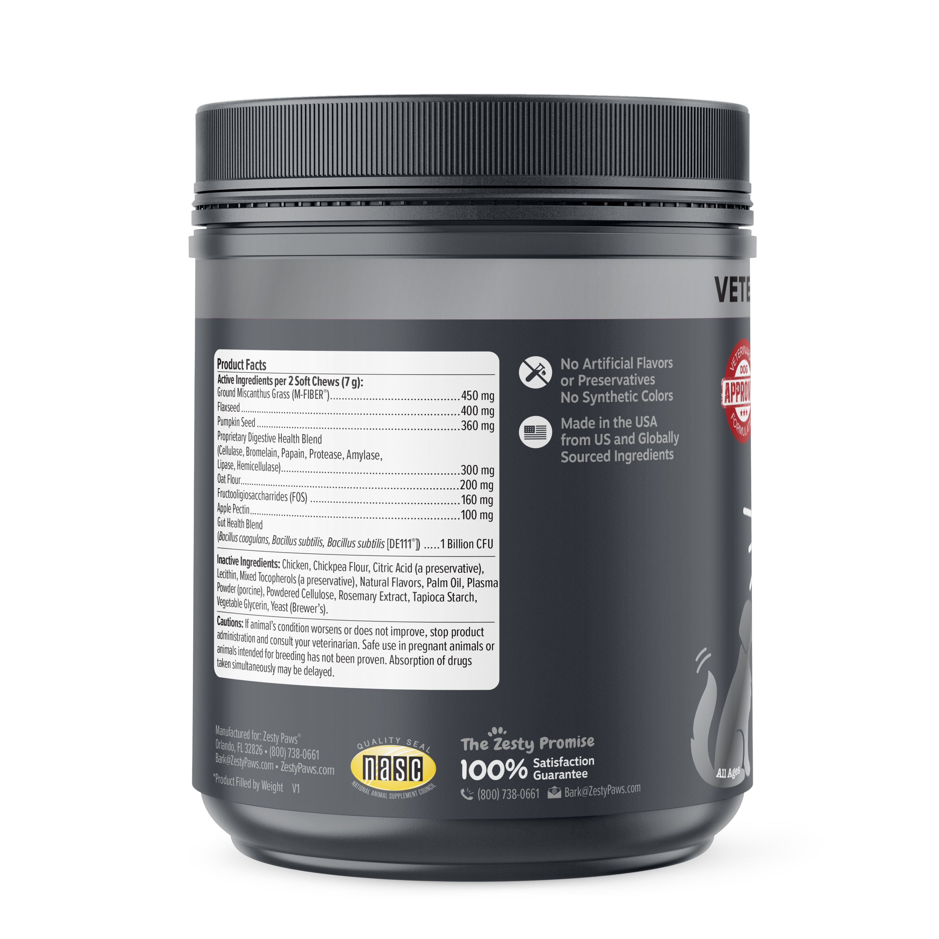 Vet Strength™ Solid Poop Support Bites for Dogs