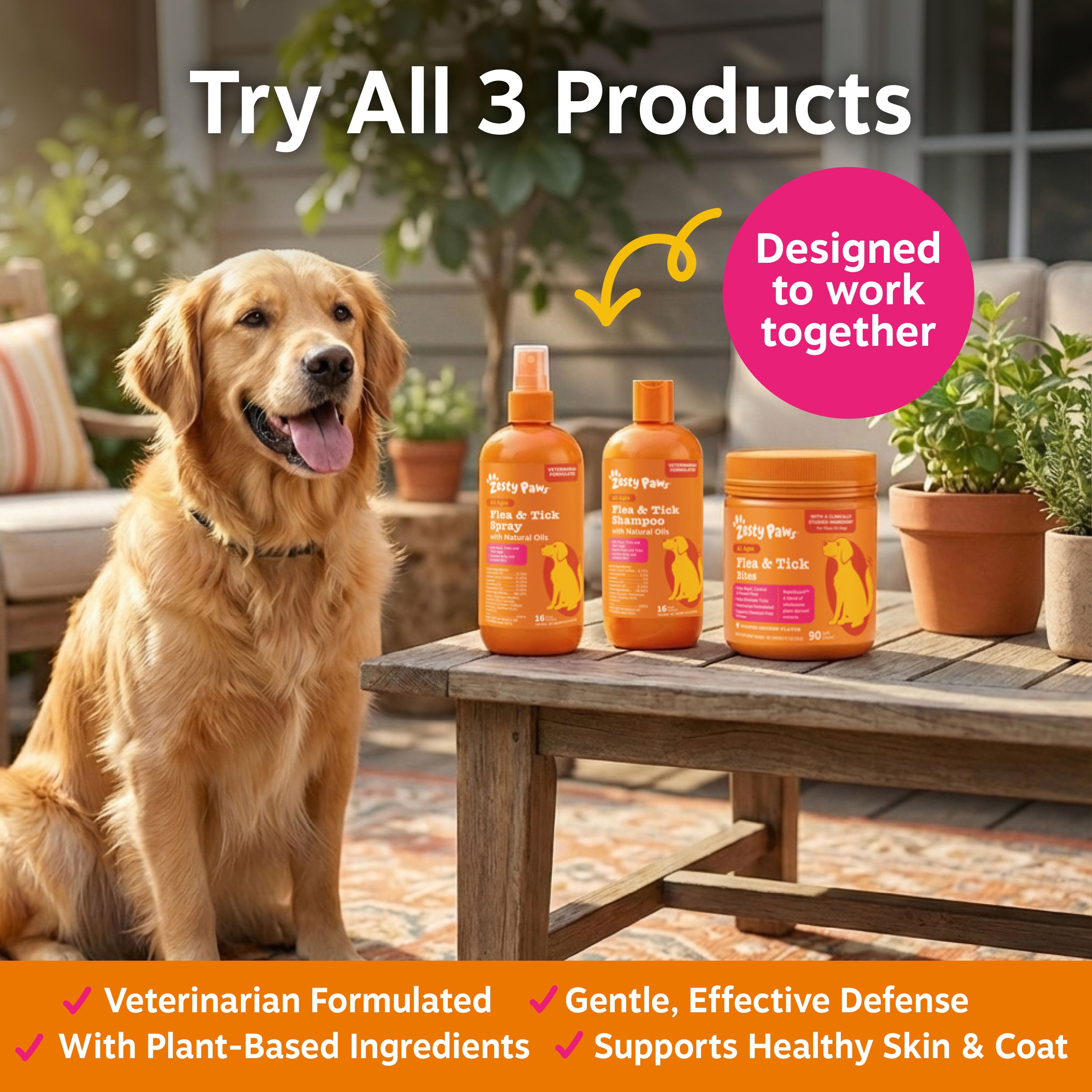 Flea & Tick Spray for Dogs