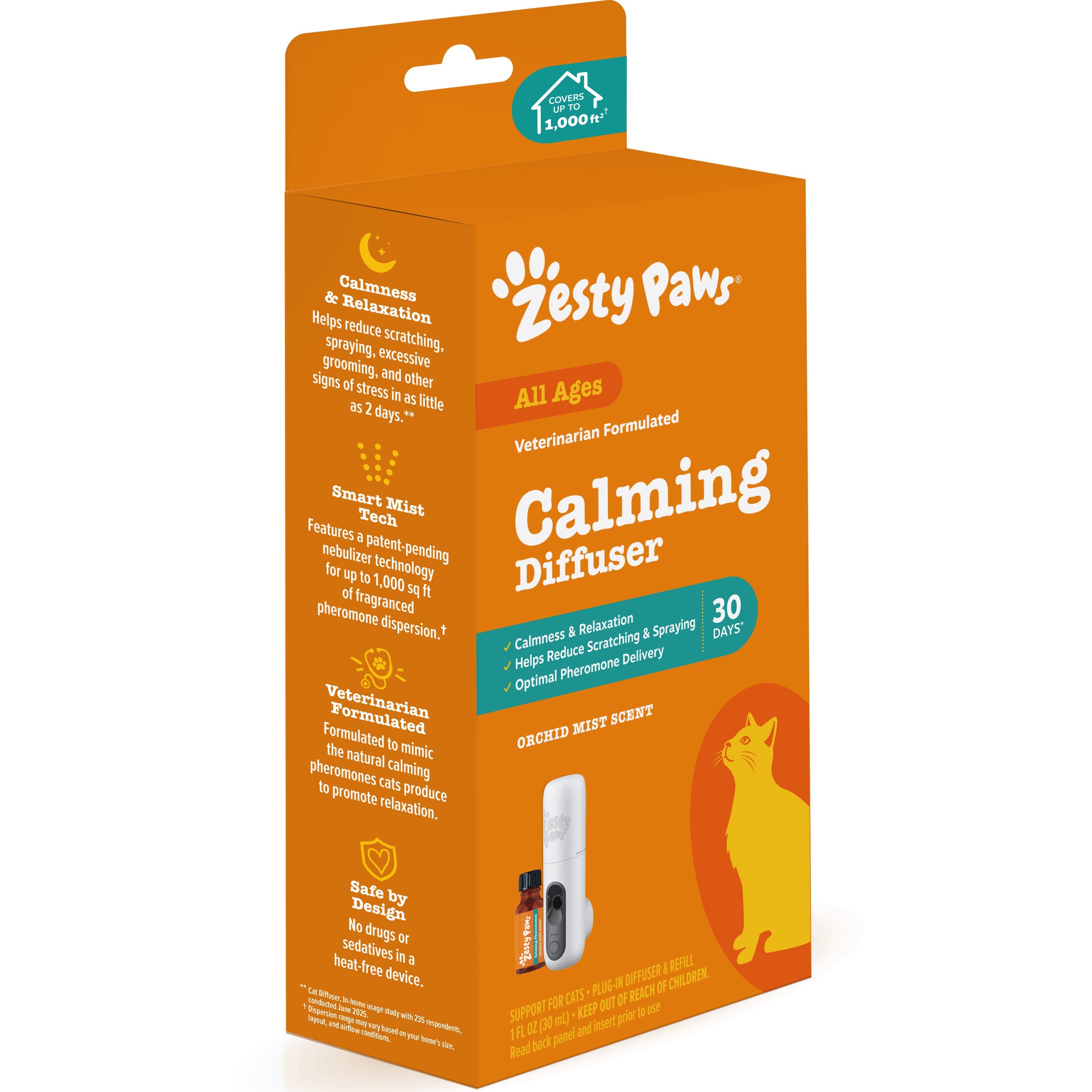 Cat Calming Diffuser Starter Kit - 30 Day Supply