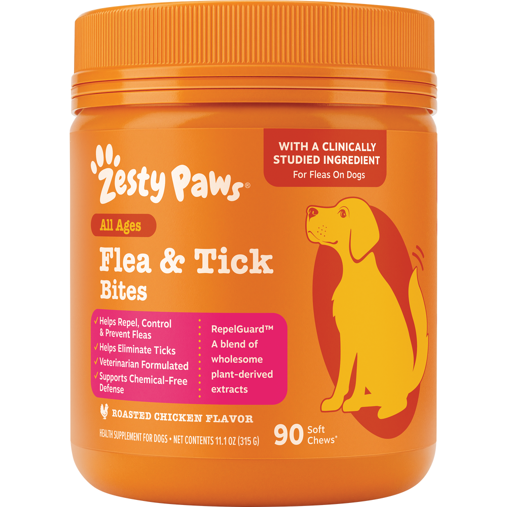 Flea & Tick Bites for Dogs | Zesty Paws