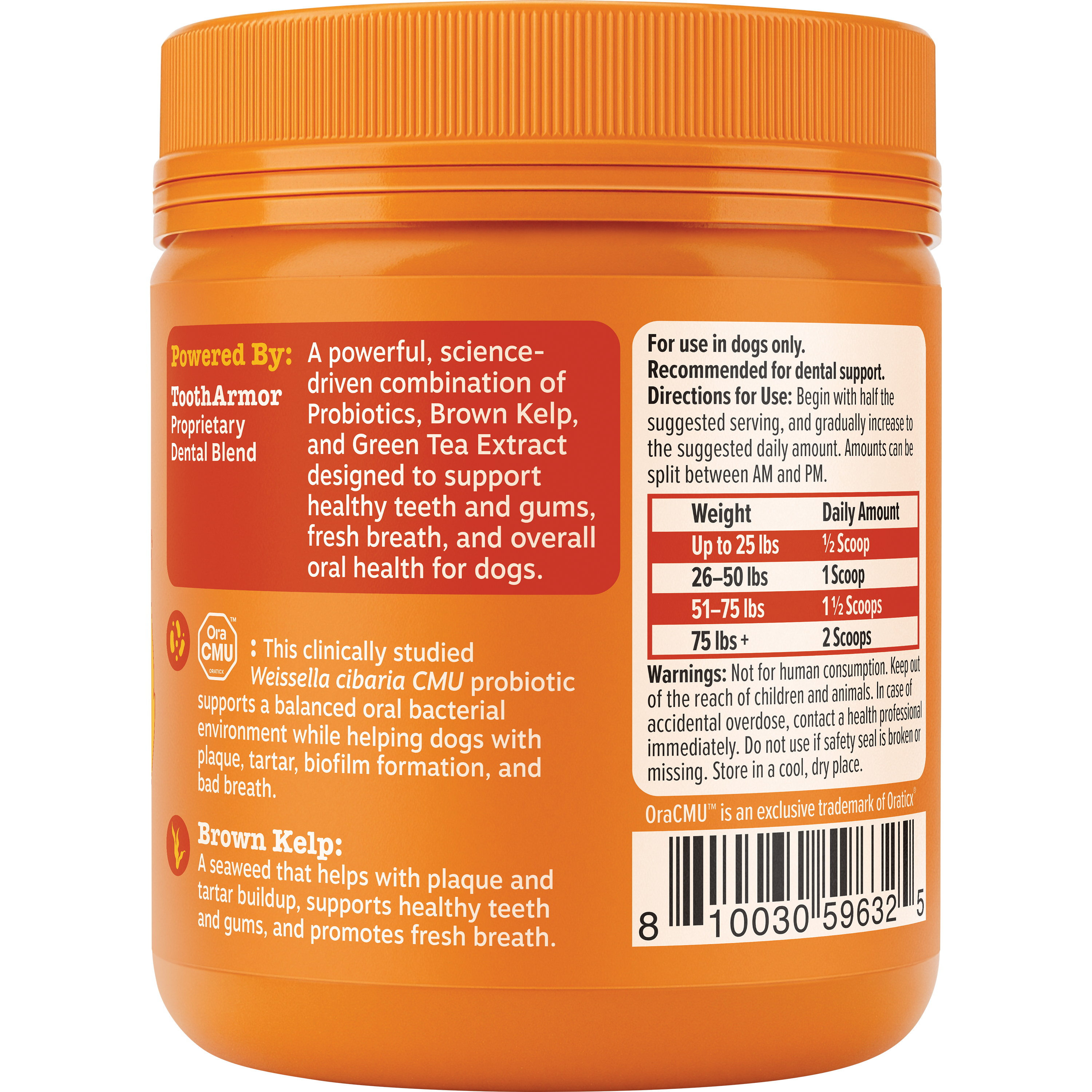 Dental Probiotic Powder for Dogs