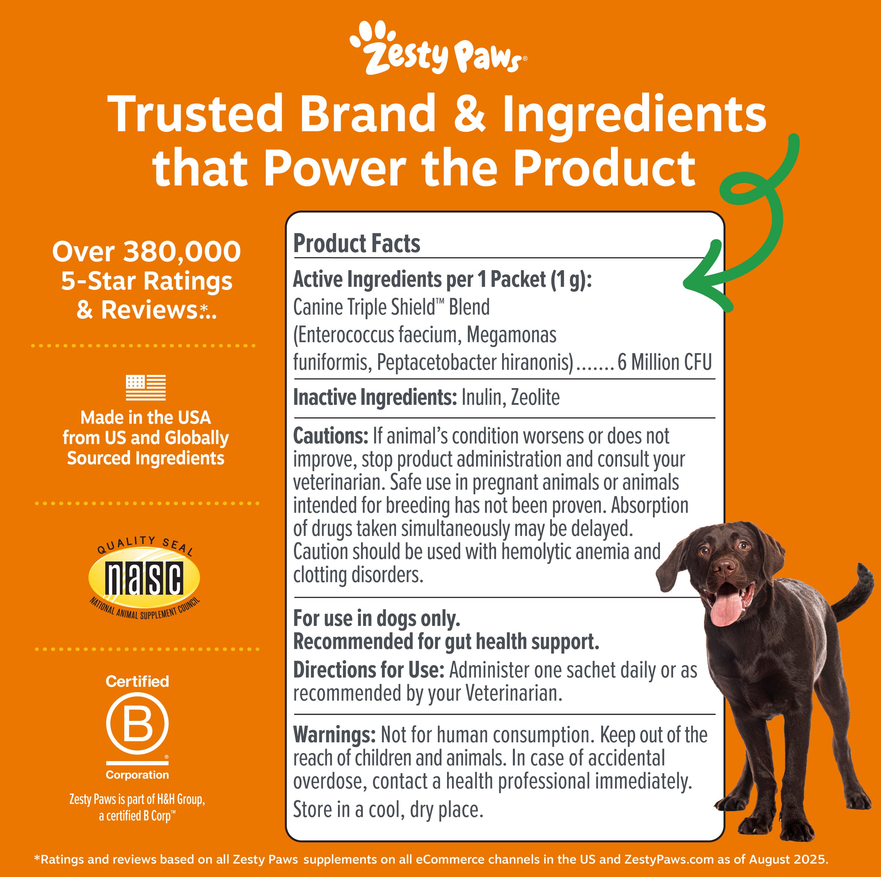 Vet Strength Native Canine Probiotic Powder