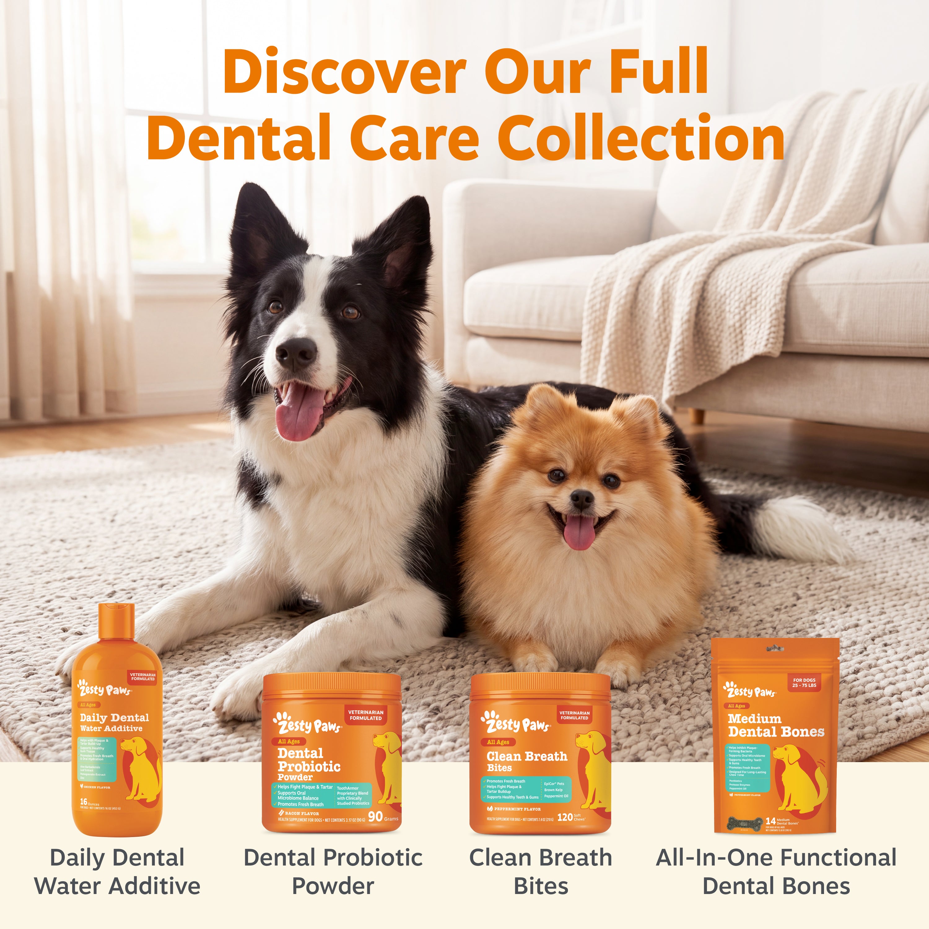 Dental Bones 2.0 for Medium Sized Dogs