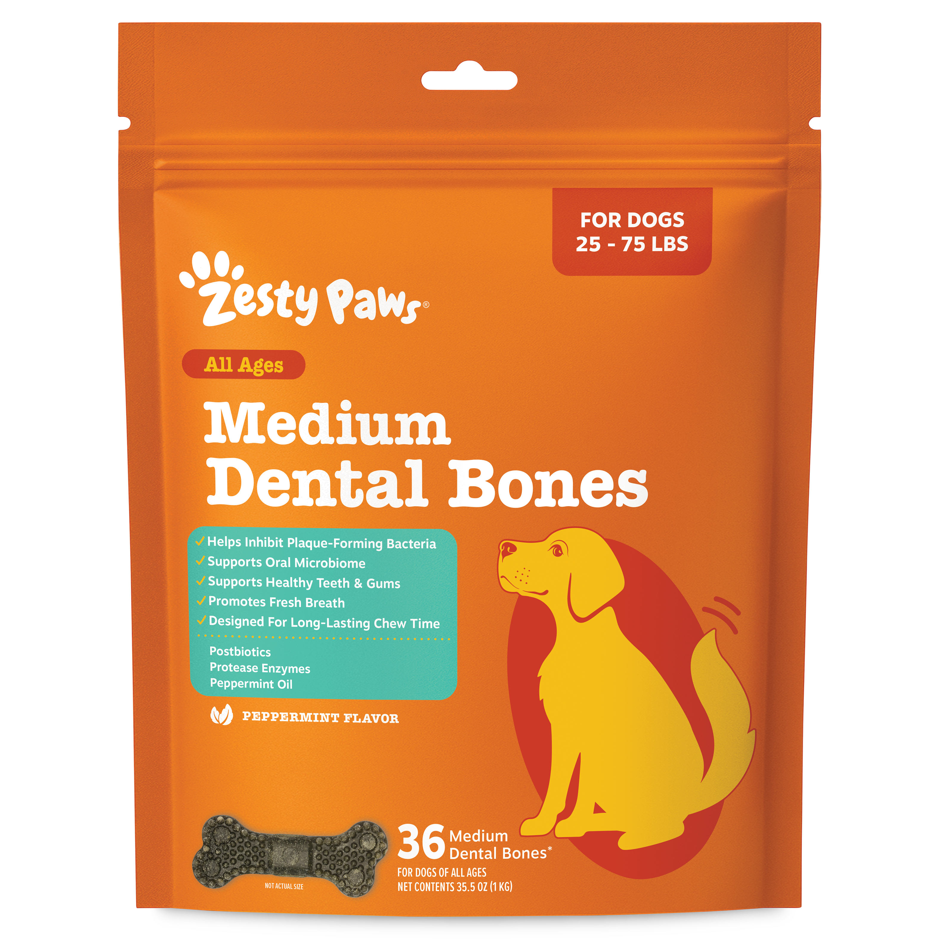 Dental Bones 2.0 for Medium Sized Dogs