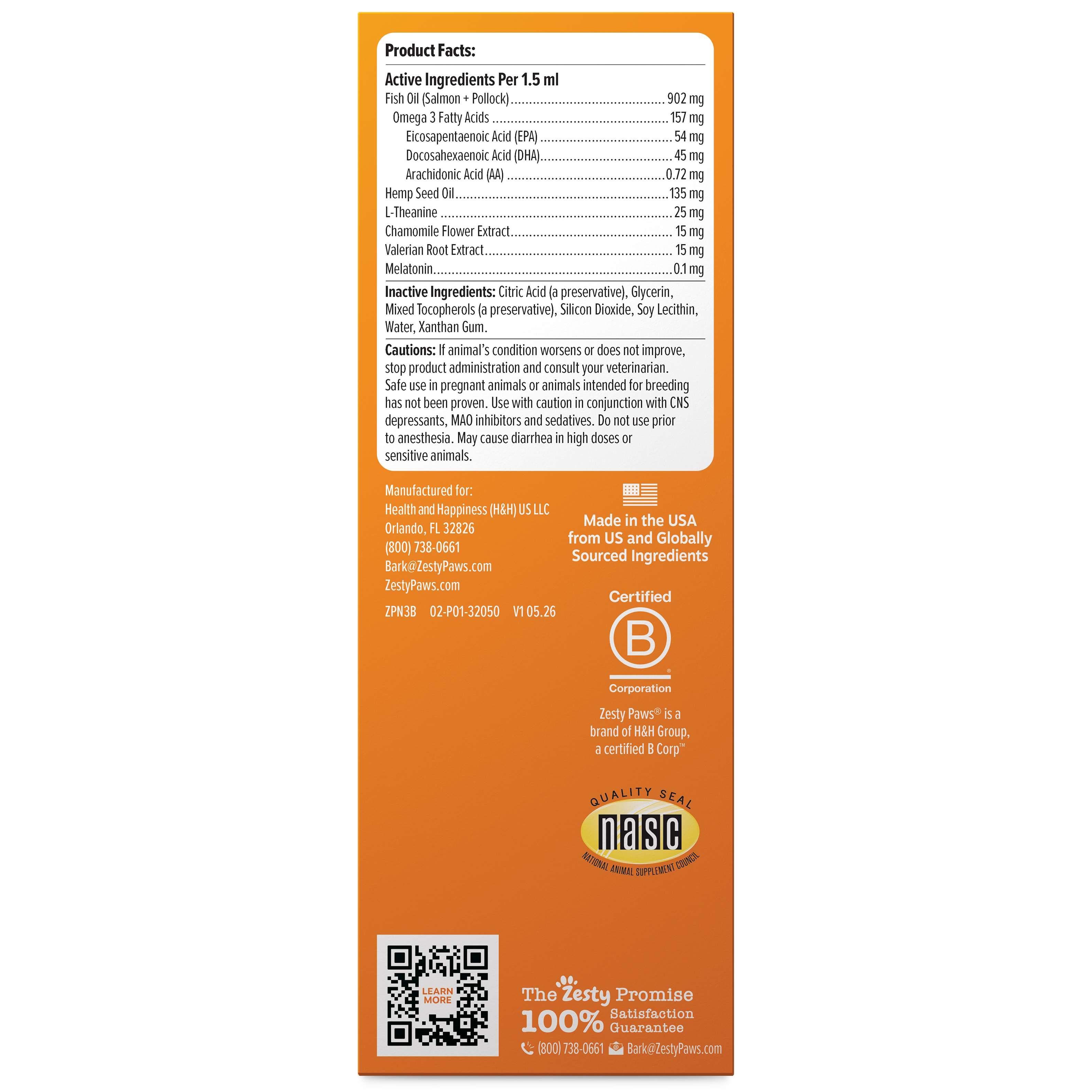 Calming Drops for Dogs & Cats