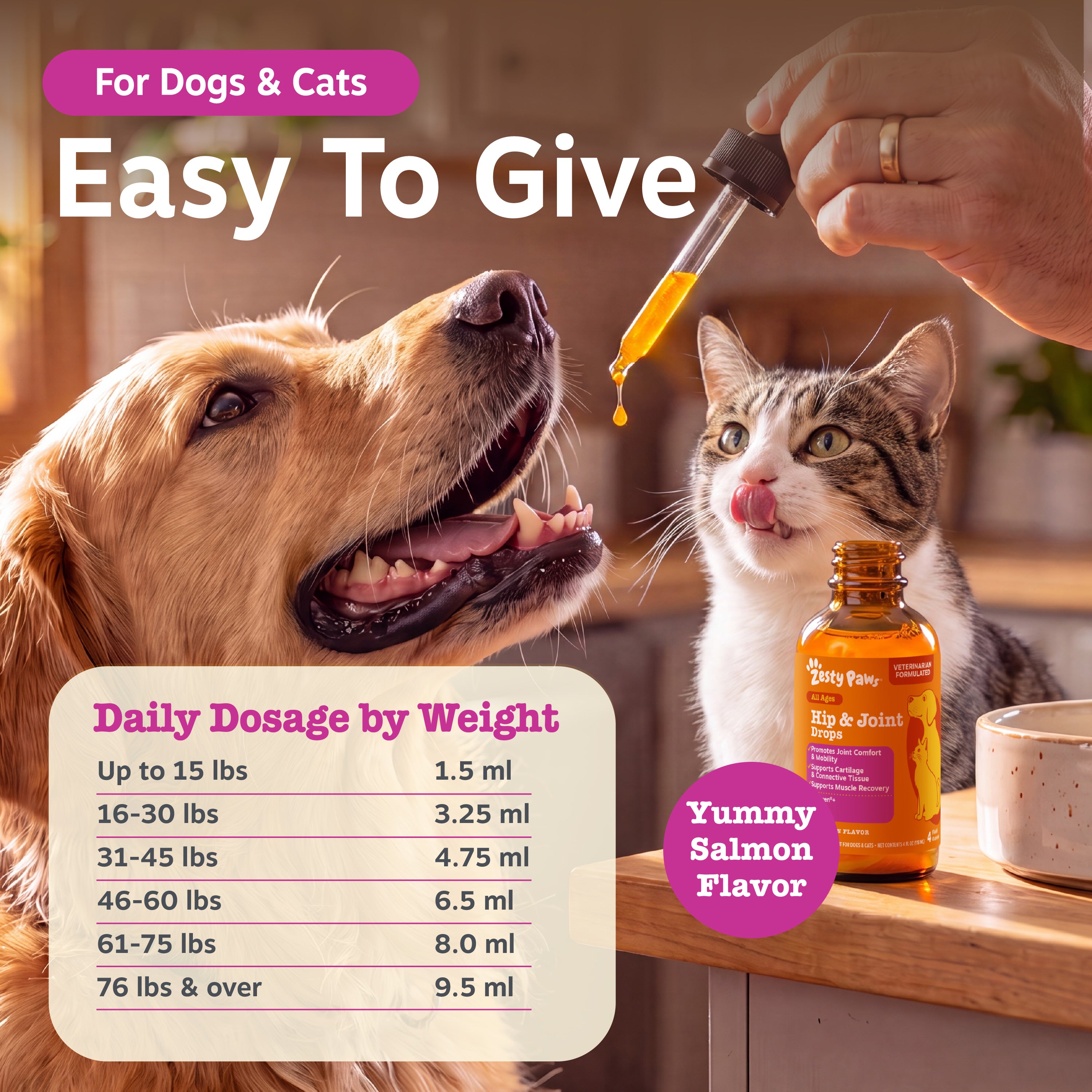 Hip & Joint Drops for Dogs