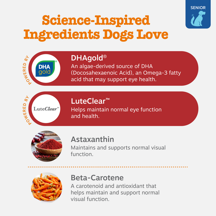Senior Advanced Vision Bites™ for Senior Dogs