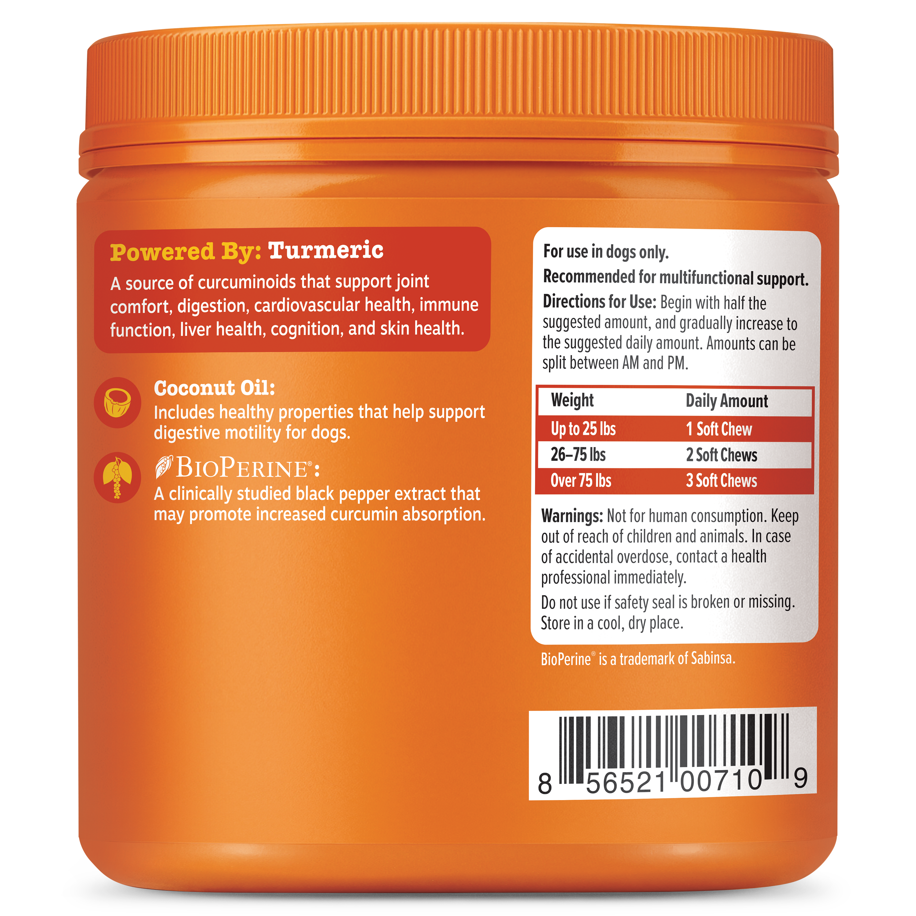 Turmeric Curcumin Bites™ for Dogs