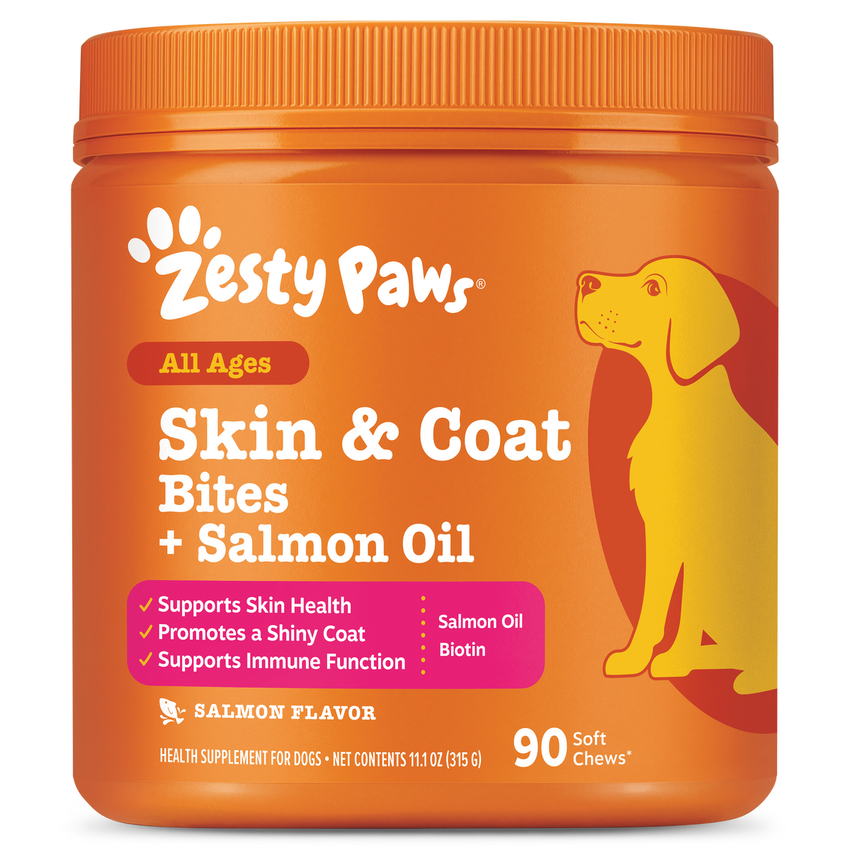 Skin & Coat Bites + Oil Soft Chews Dogs