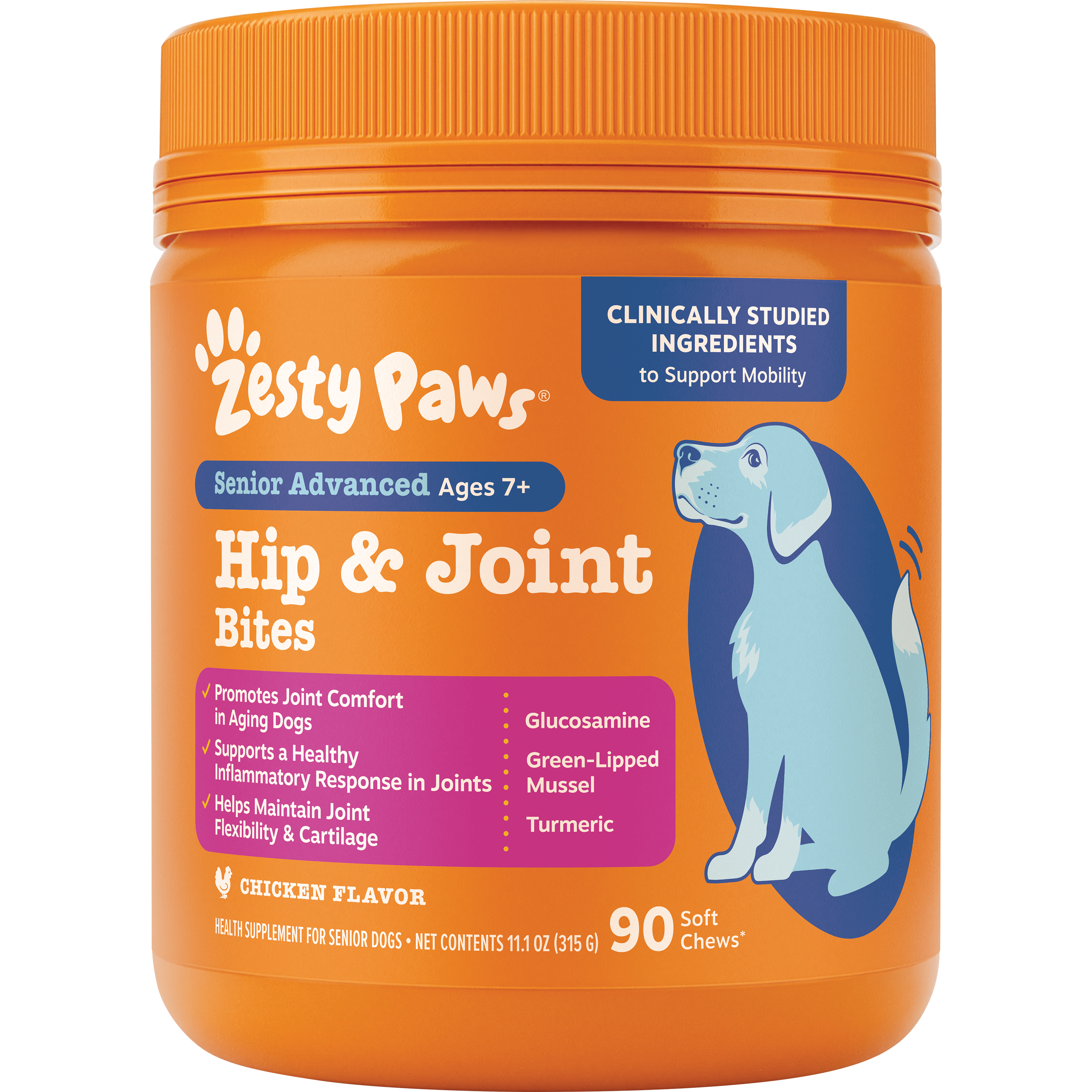 Senior Advanced Hip & Joint Bites for Senior Dogs