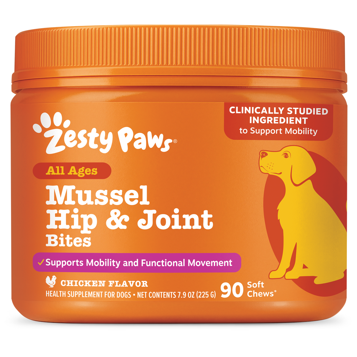 Zesty Paws | Mussel Mobility Bites™ for Dogs