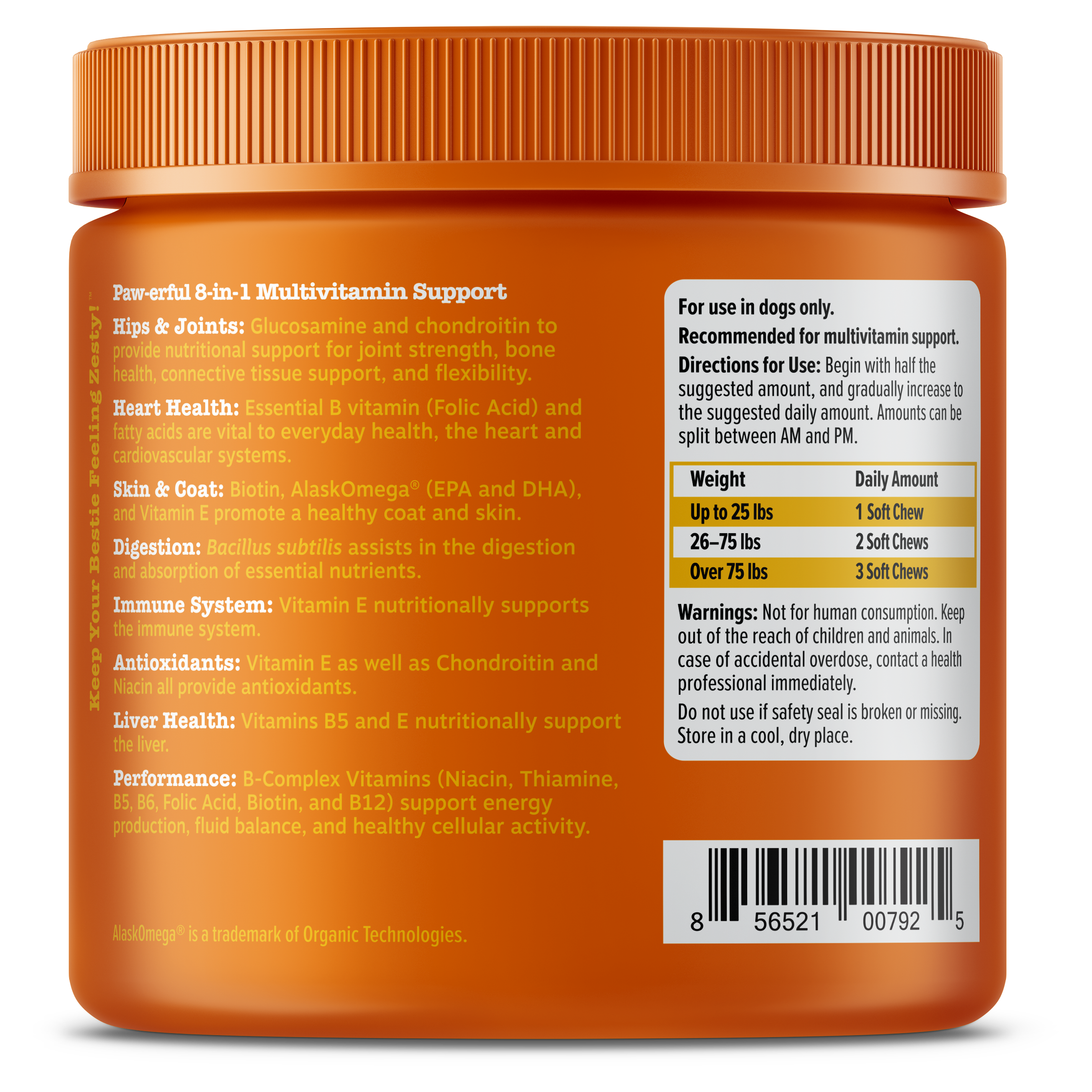 8-in-1 Multivitamin Bites for Dogs