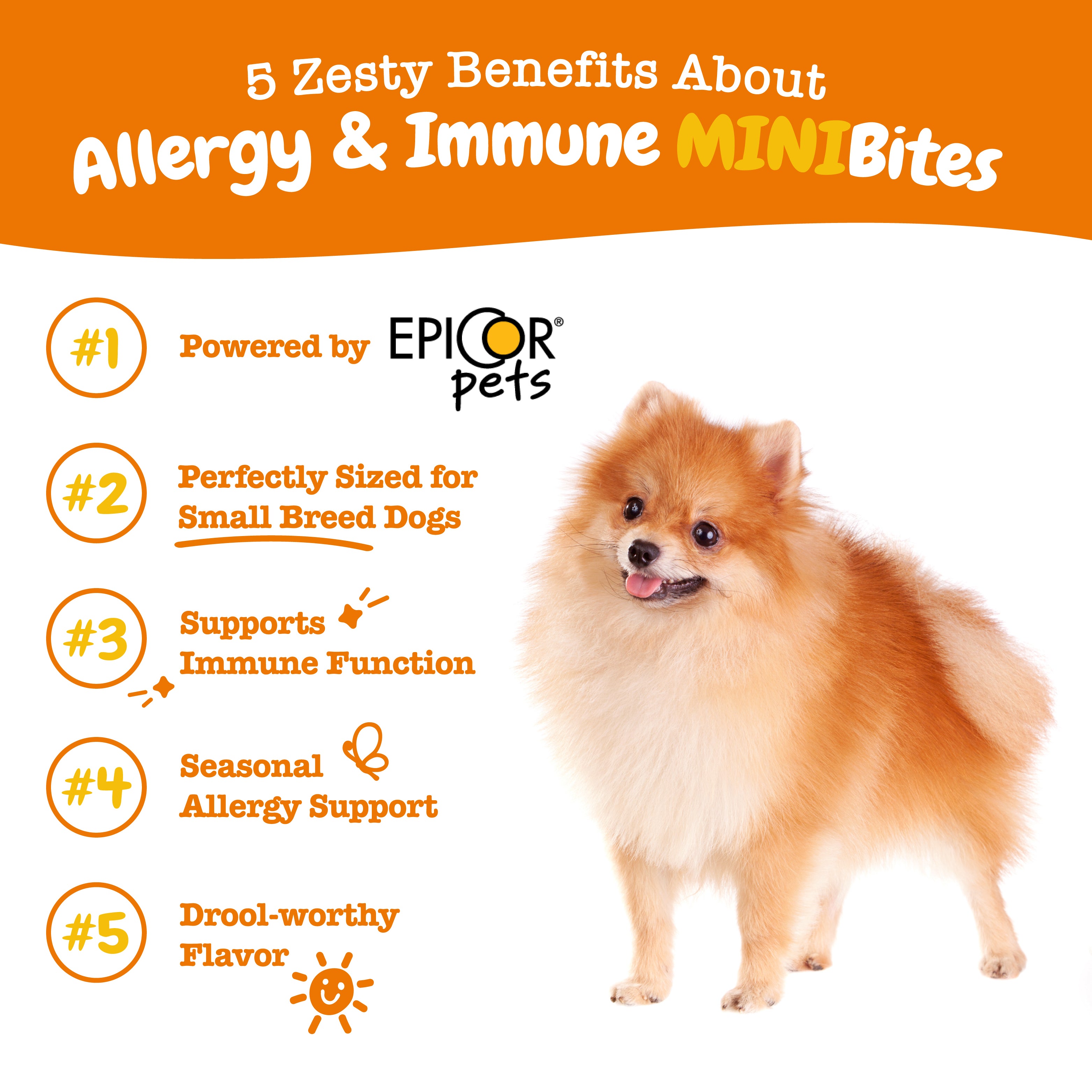 Allergy & Immune Mini Bites for Small Dogs