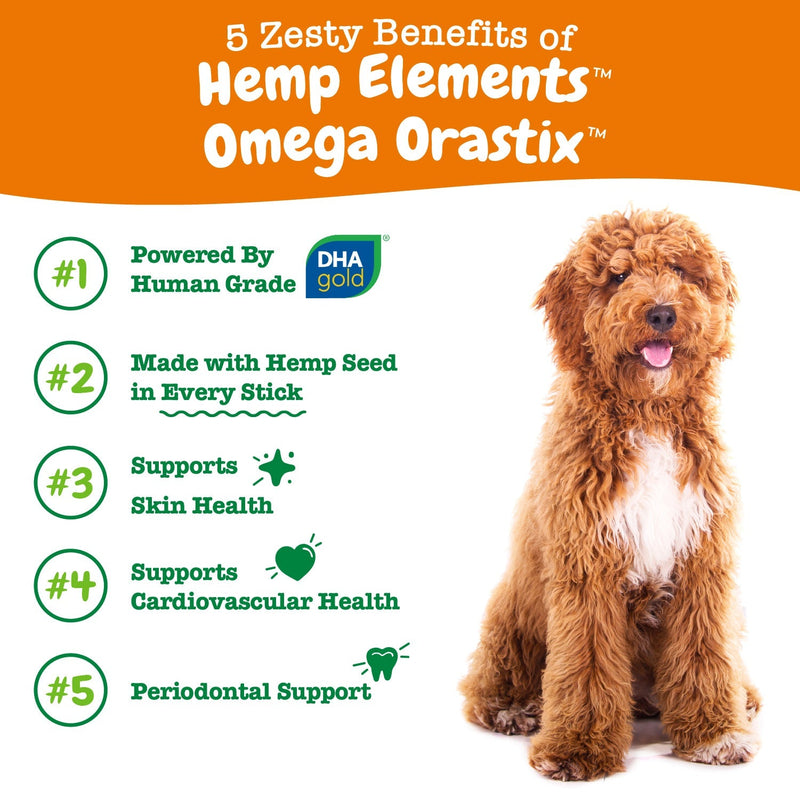 Hemp Elements™ Omega OraStix™ for Dogs 12oz