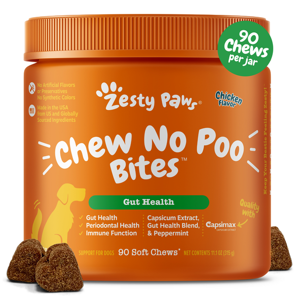Chew No Poo Bites™ for Dogs | Zesty Paws