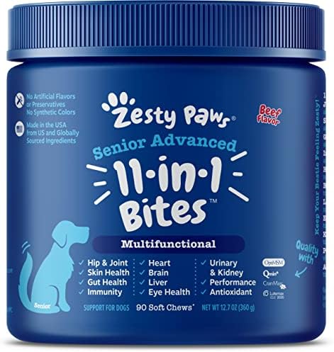 Senior Advanced 11 in 1 Multivitamin Bites for Senior Dogs