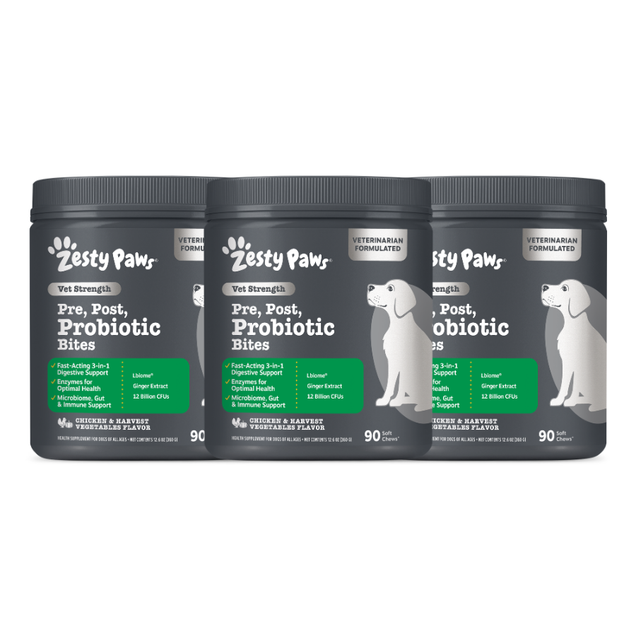 Vet Strength Pre, Post & Probiotic Bites for Dogs