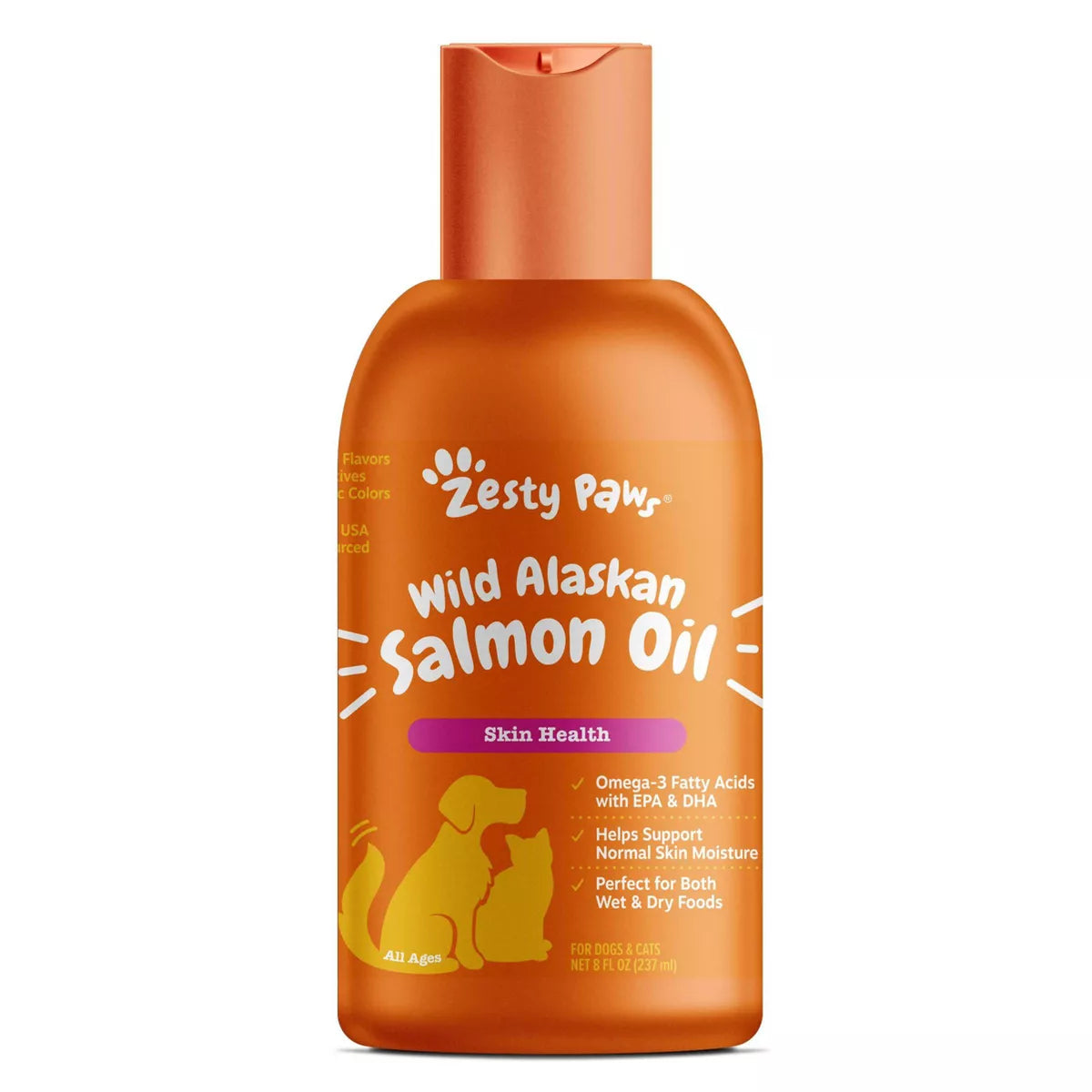 Zesty Paws Pure Wild Alaskan Salmon Oil
