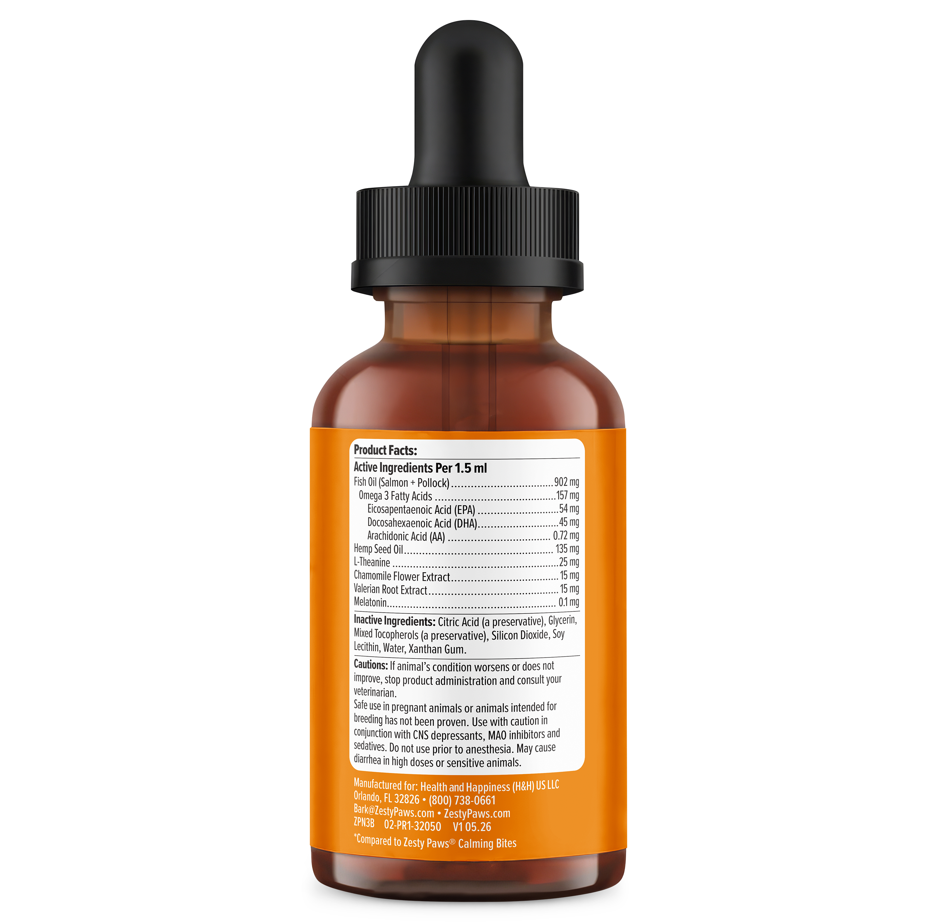 Calming Drops for Dogs & Cats