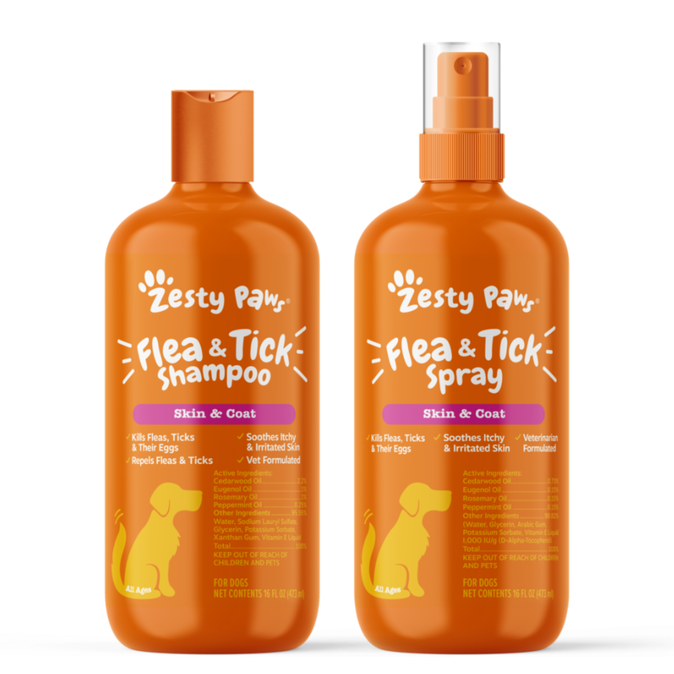Shampoo & Spray | Flea & Tick Bundle