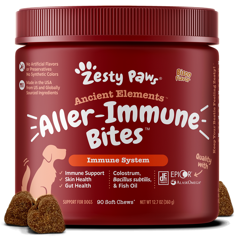 Ancient Elements™ Aller-Immune Bites™ for Dogs, Supports Immune Function, Gut Health & Sensitive Skin