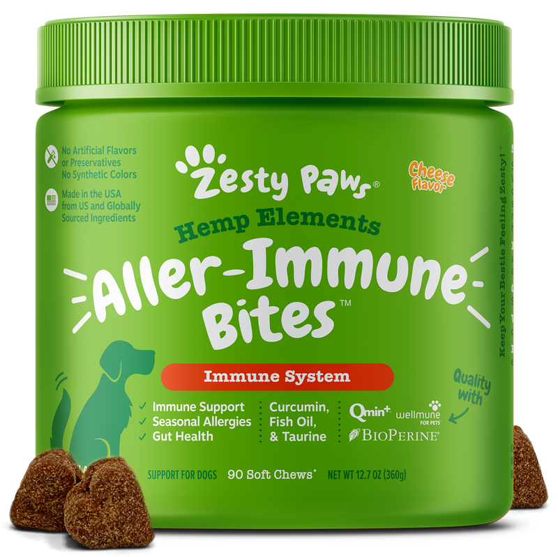 Zesty paws top immune bites