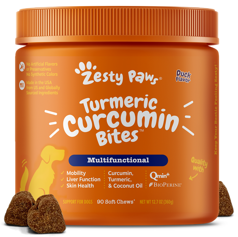 Turmeric Curcumin Bites Zesty Paws