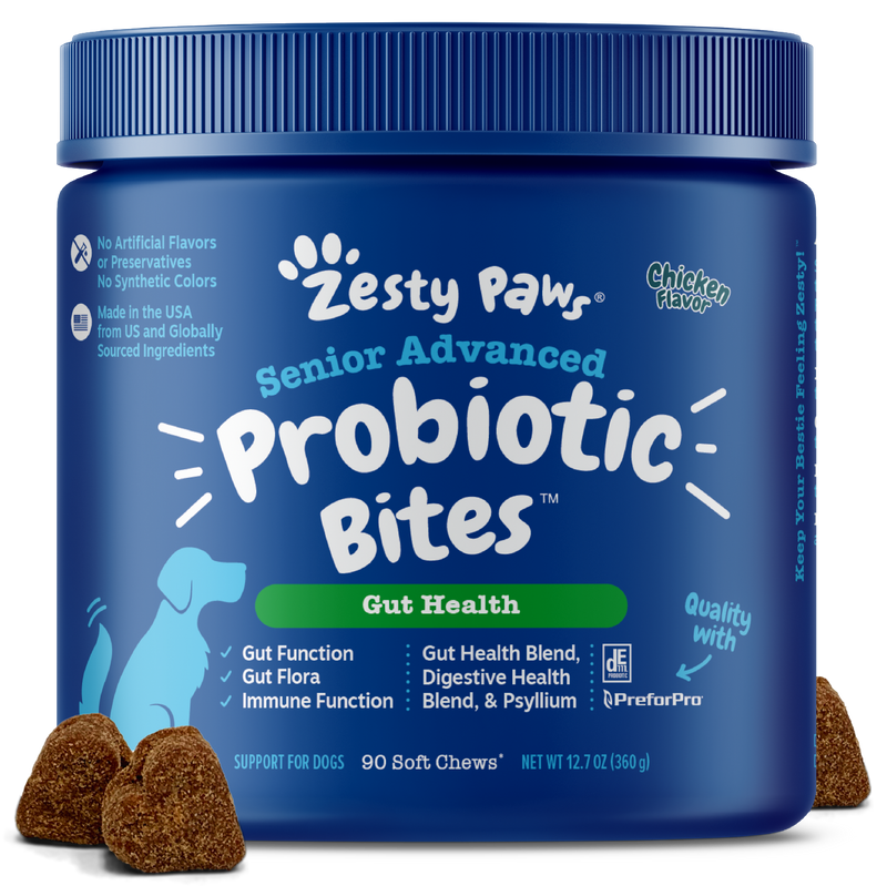 Probiotic Bites™ Soft Chews for Senior Dogs
