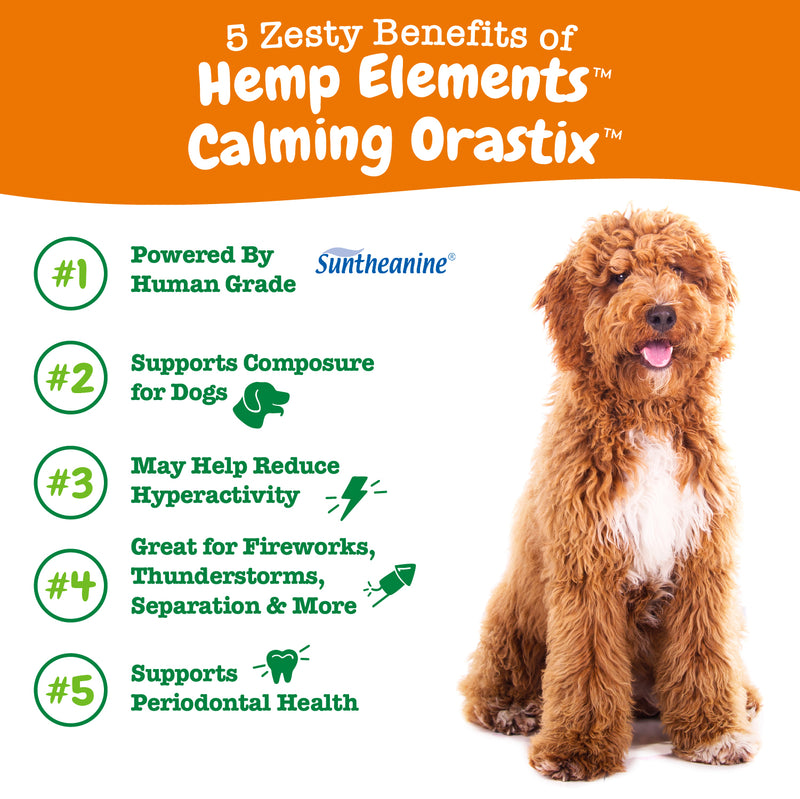 Hemp Elements™ Calming OraStix™ for Dogs