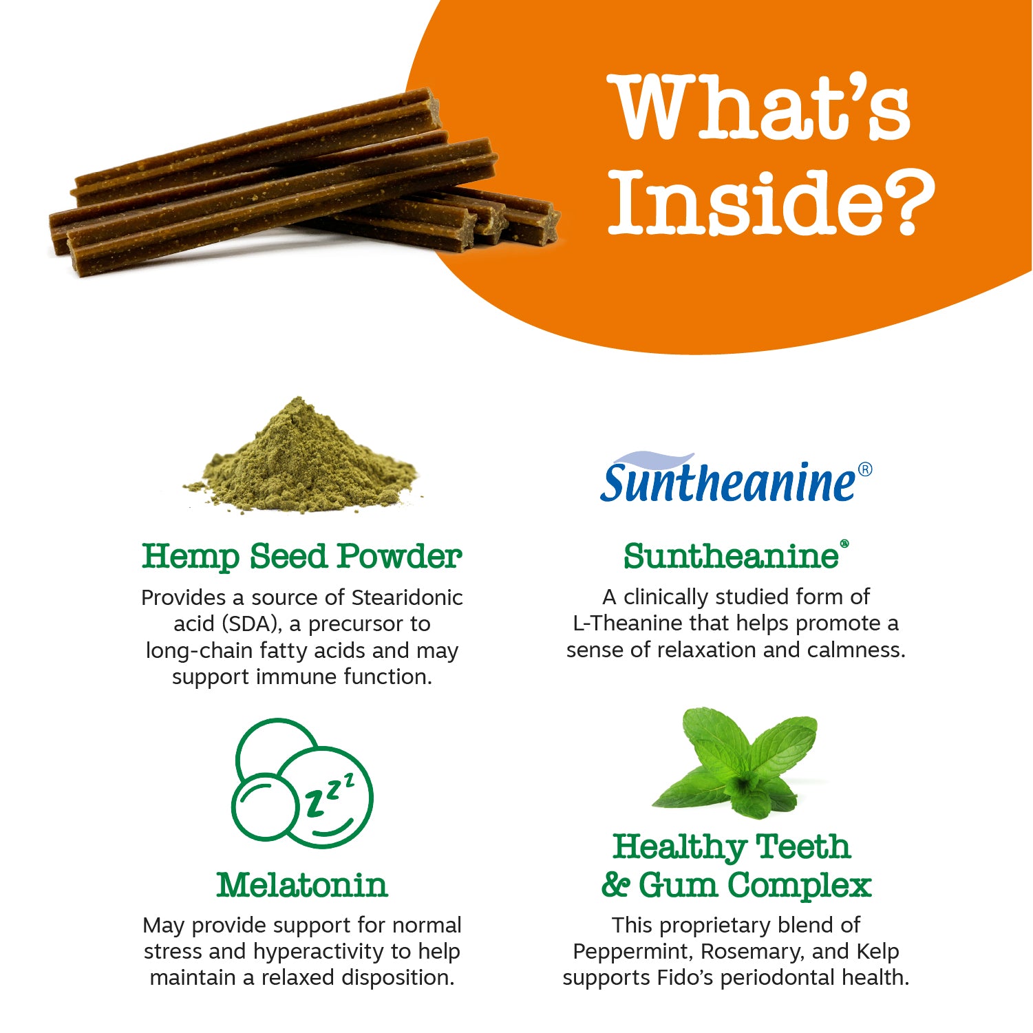 Hemp Elements™ Calming OraStix™ for Dogs