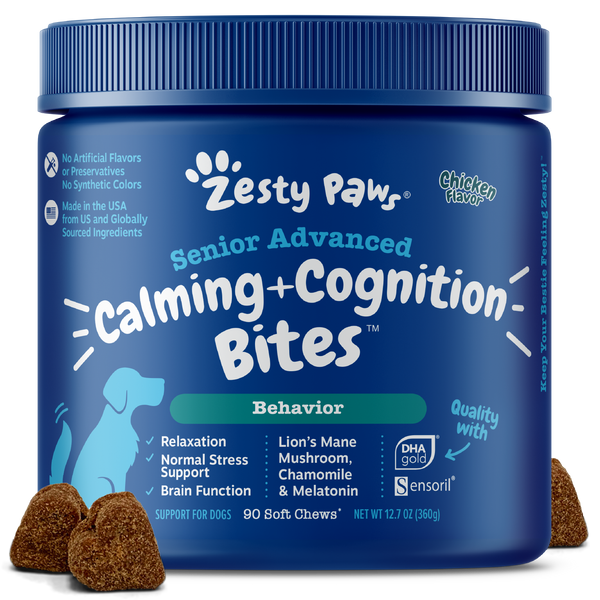 Zesty paws senior hot sale advanced multivitamin for dogs