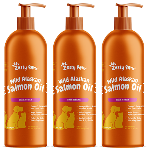 Wild Alaskan Salmon Oil Formula for Dogs and Cats