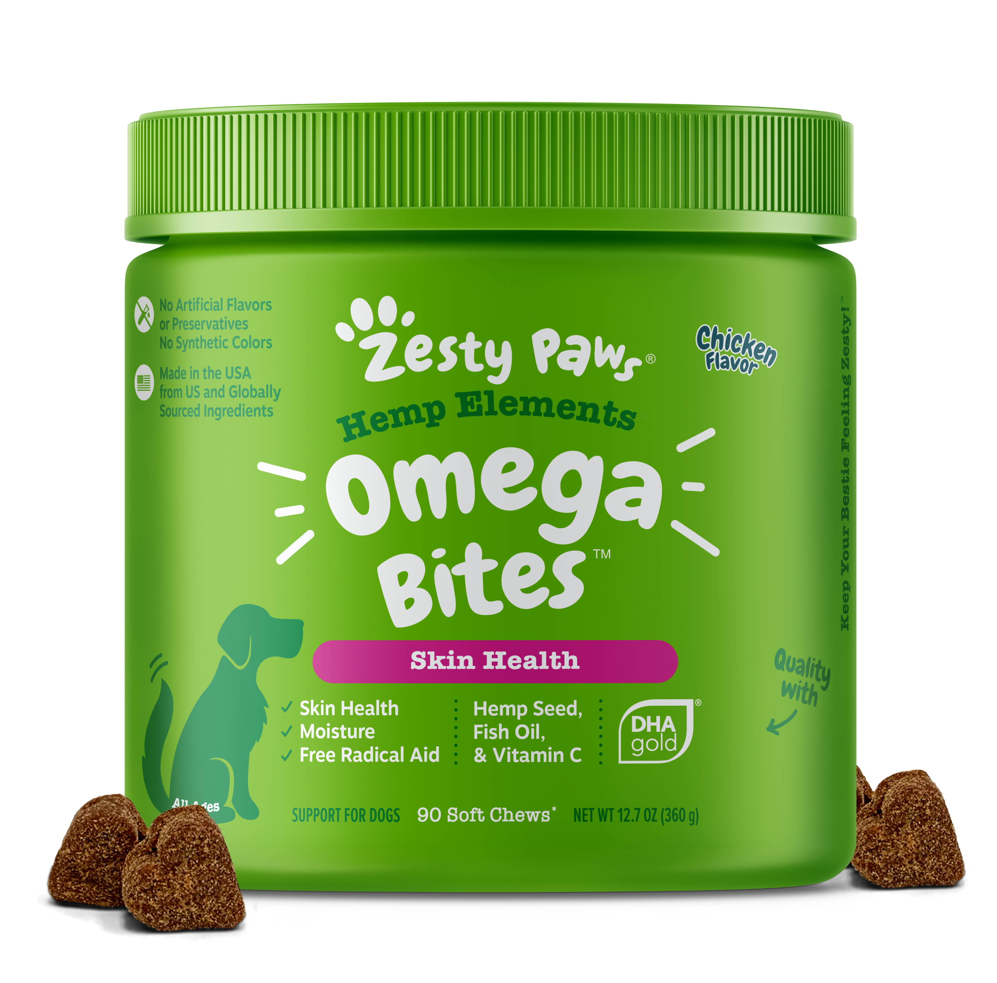 Hemp Elements Omega Bites™ for Dogs