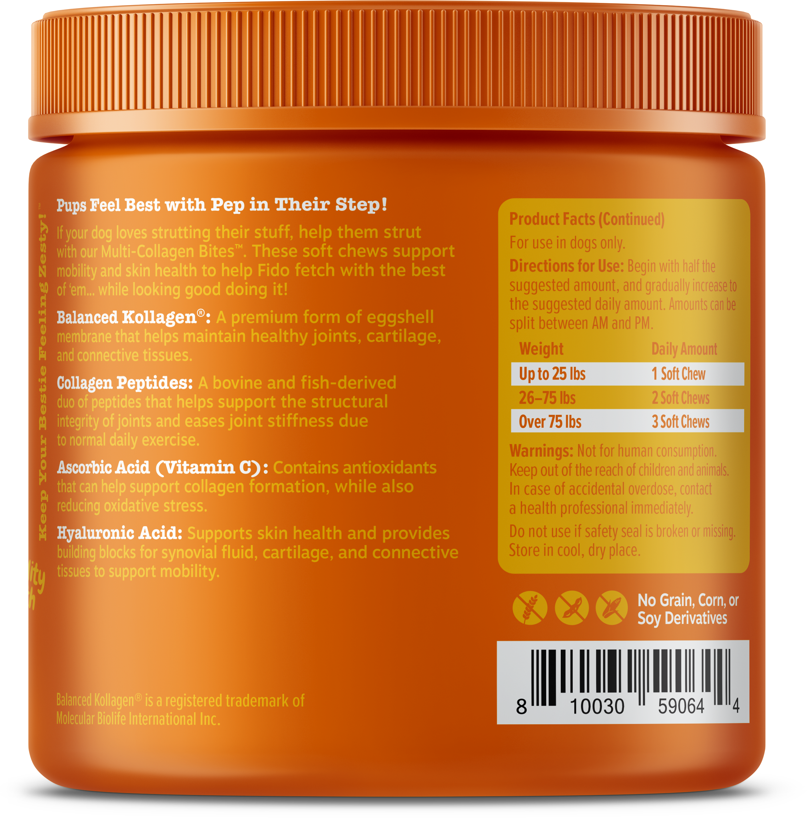 Multi-Collagen Bites™ for Dogs