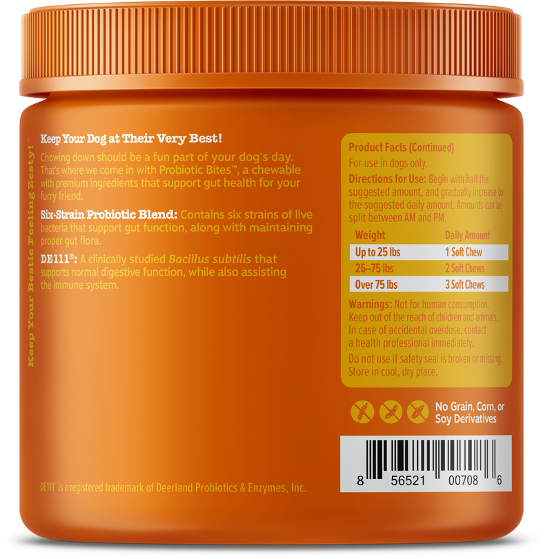 Zesty paws probiotic bites best sale