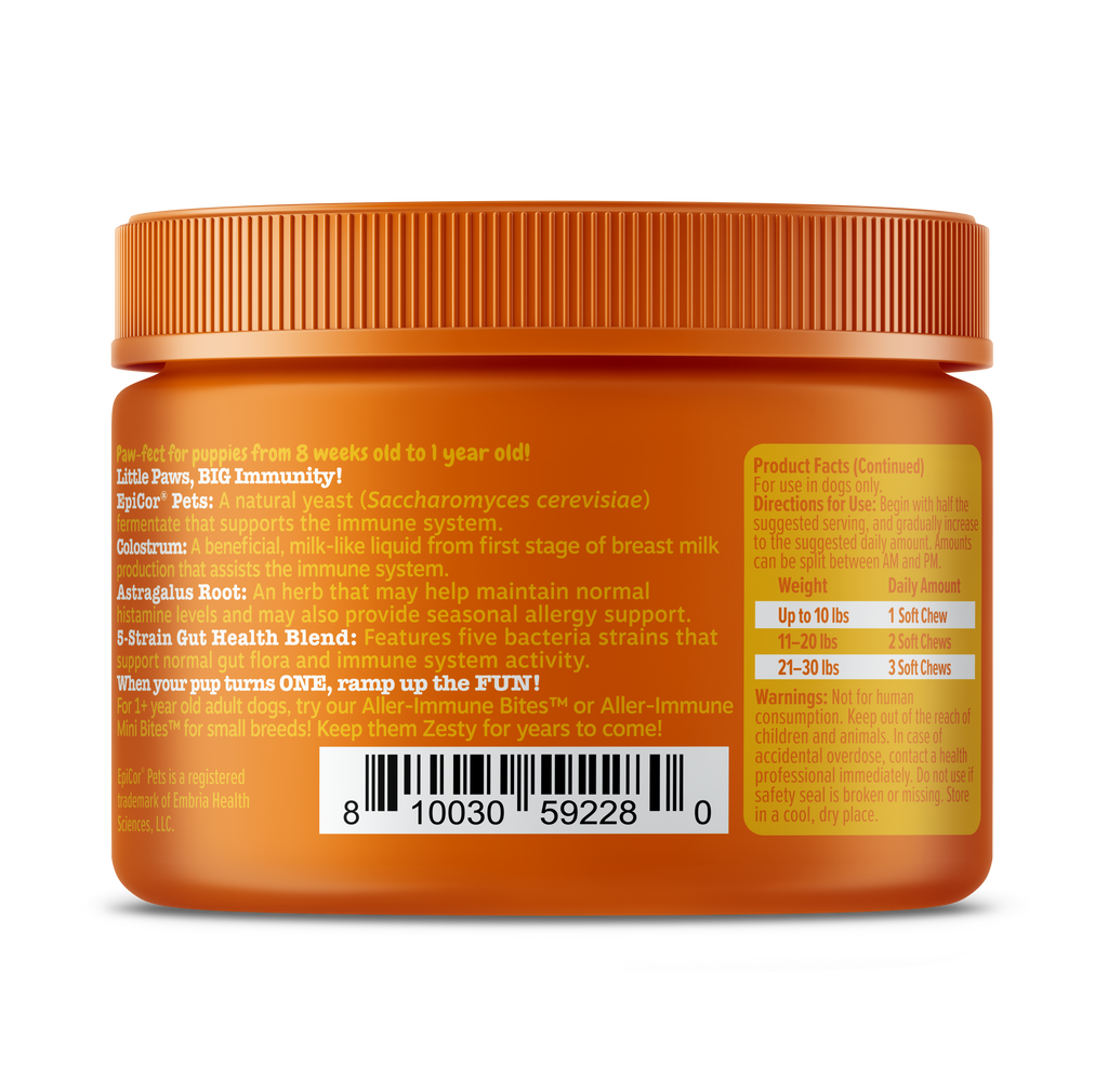 Puppy Aller Immune Bites For Seasonal Allergies Immune