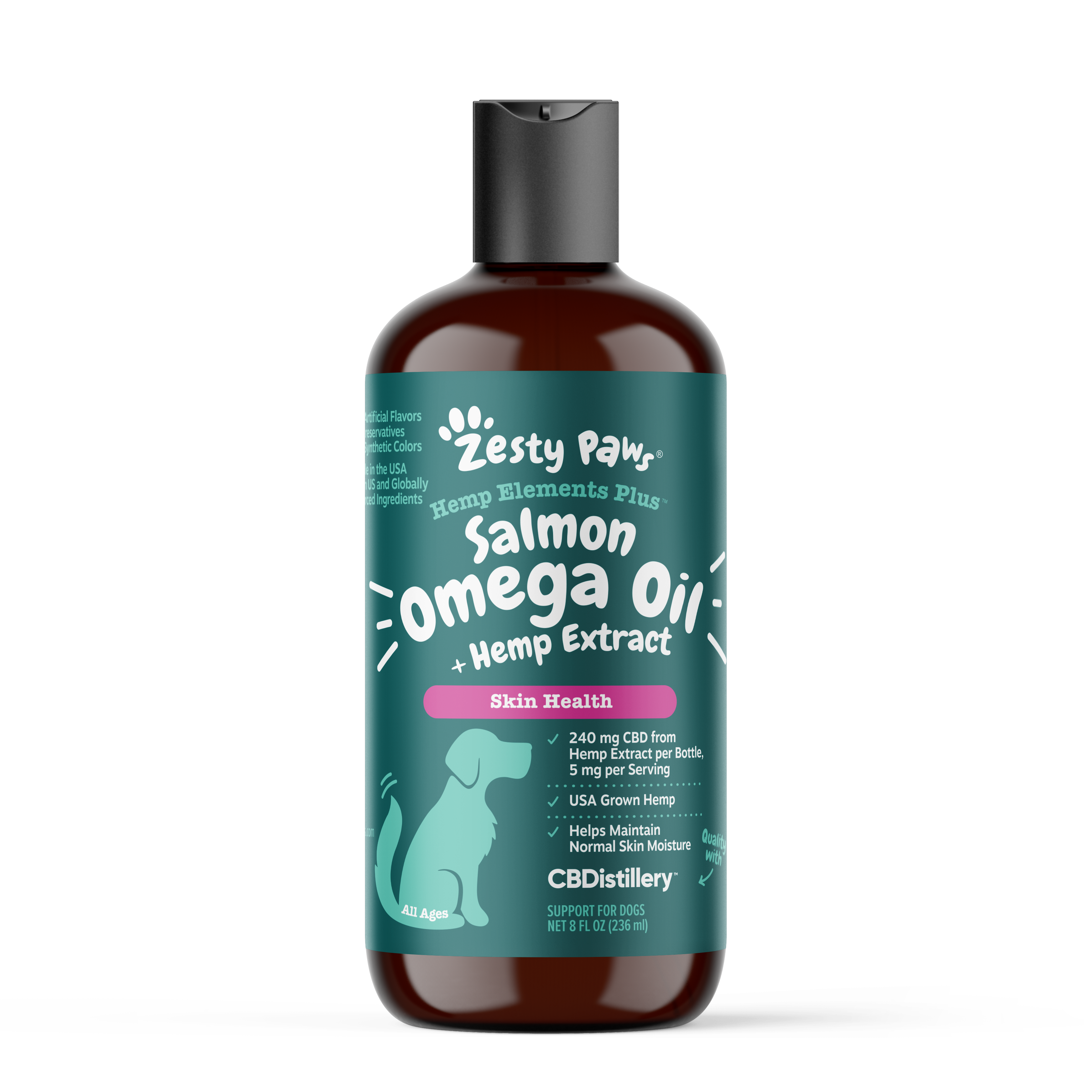 Hemp Elements Plus™ Salmon Omega Oil