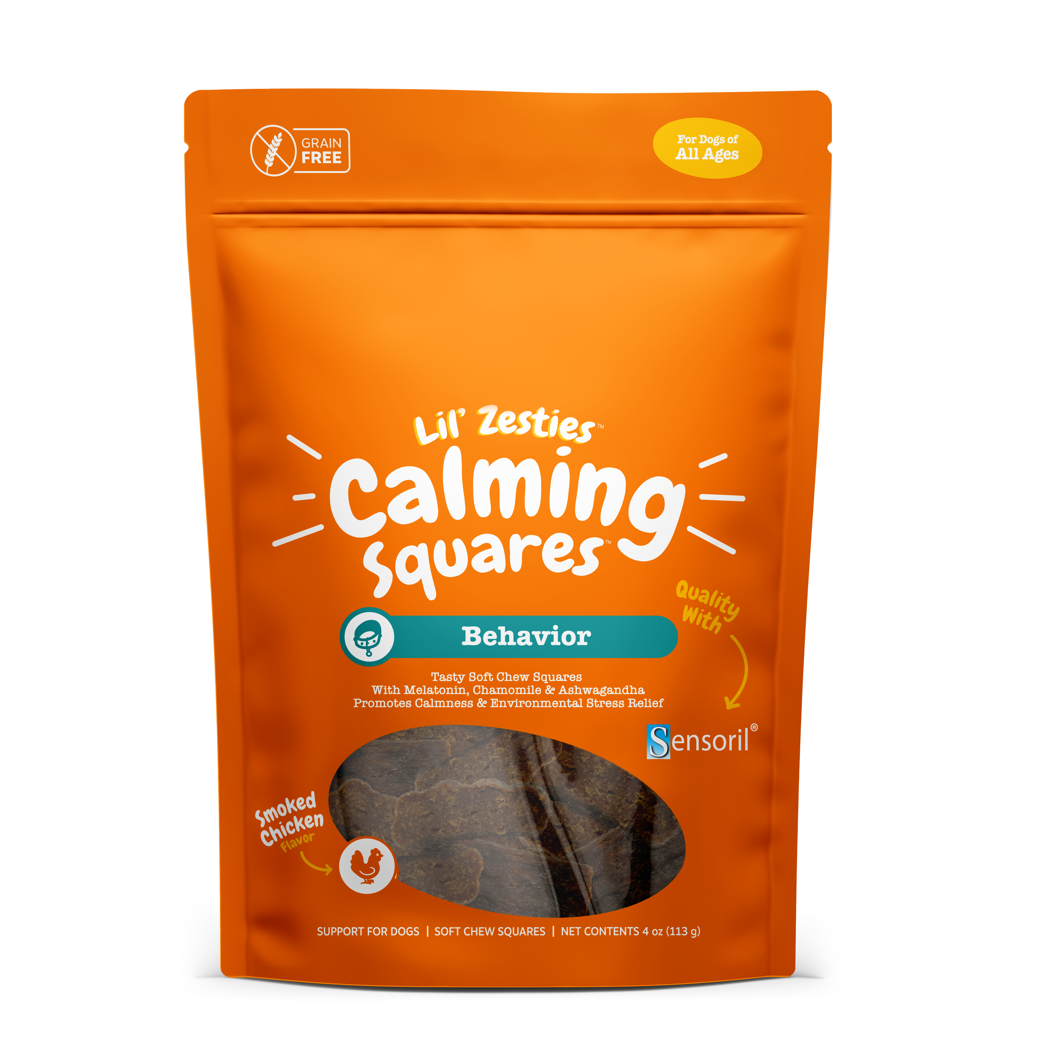 Lil' Zesties™ Calming Squares™ for Dogs