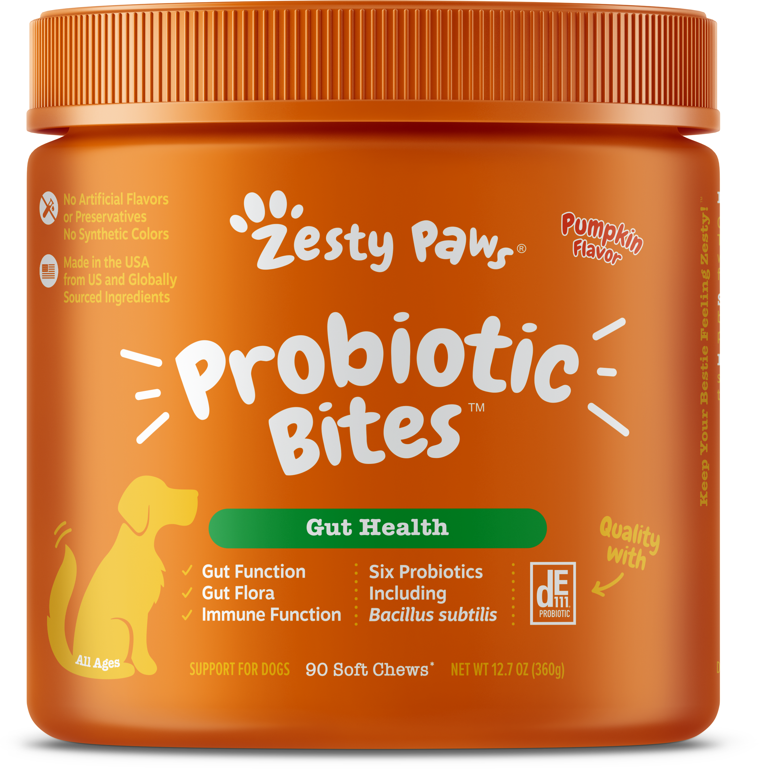Stay Zesty Tummy 2 Pack Bundle for Dogs